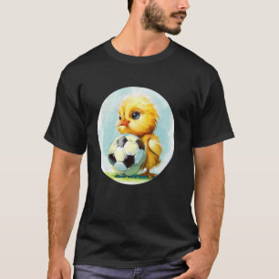 Grappige Bal Kip voor Pluimveelliefhebbers T-shirt