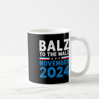 Grappige Balz naar de Walz Kamala Harris Tim Walz  Koffiemok