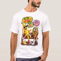 Grappige banaan en kiwi flirten Grappige fruitcita
