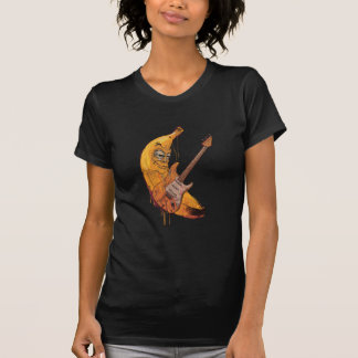 Grappige Banaan Gitaar T-Shirt | Cartoon Muziekt-s
