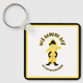 Grappige banaan sleutelhanger (Voorkant)