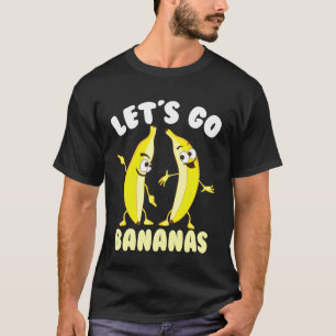 Grappige Bananen Kunst voor Mannen Vrouwen Kindere T-shirt