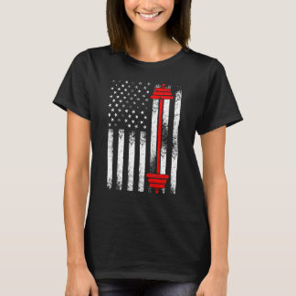 Grappige Barbell voor Mannen Vrouwen Gewichtheffen T-shirt