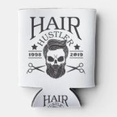 Grappige Barber Baard Haar Hustler 2019 Gift Blikjeskoeler (Voorkant)