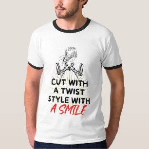 Grappige Barber Quote Gift Barbershop Professional T-shirt