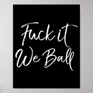 Grappige basketbal citaat Srts zeggen grap voor he Poster