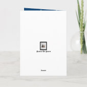 Grappige Basset Hound op Leuke Verjaardag Kaart w  (Achterkant)