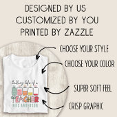 Grappige batterijduur van een leraar t-shirt