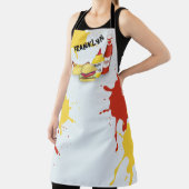 Grappige BBQ Grill gepersonaliseerd Schort (Insitu)