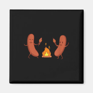 Grappige BBQ Grill Grillen BBQ Bier Griller worst Magneet