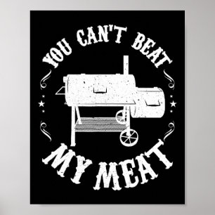 Grappige Bbq Pit Omgekeerde Stroom Roker Accessoir Poster