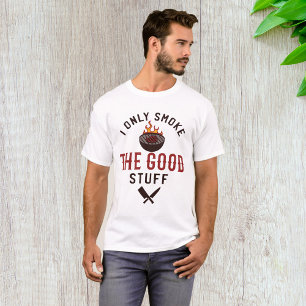 Grappige BBQ-spreuk Ik rook alleen maar het goede T-shirt