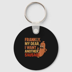 Grappige Bbq Worst Citaat Voor Cookout Grill Vader Sleutelhanger