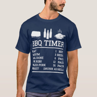 Grappige BBQimer meisje T-shirt