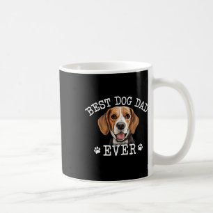 Grappige Beagle Dad Vaderdag Ooit Hondenliefde Koffiemok