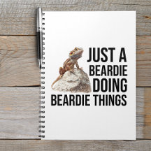 Grappige Beardie Bearded Dragon Quote
