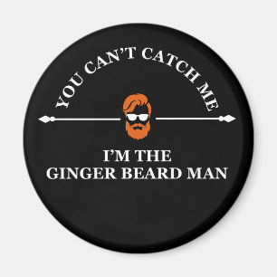 Grappige bebaarde citaten gemberbaard magneet