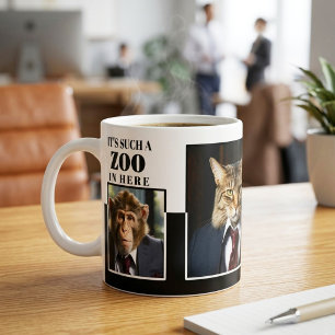 Grappige Bedrijfsdierentuin Gewoon weer een dag op Koffiemok