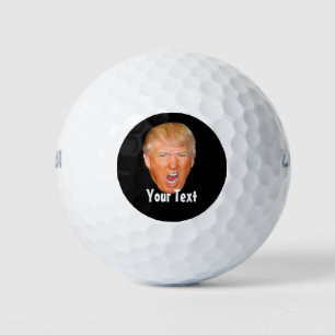 Grappige bekende president golfballen