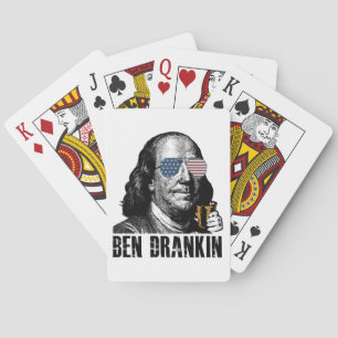 Grappige Ben Dranking, Laten we de vreugde van de Pokerkaarten