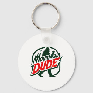 Grappige berg kerel Bigfoot Sasquatch Wandelcadeau Sleutelhanger