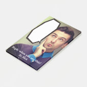 Grappige berichten van de baas. post-it notes (Schuin)