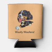 Grappige Berner Berghond Koelbox Blikjeskoeler (Voorkant)