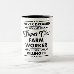 Grappige Beroep/Professie Super Cool Boer Mok