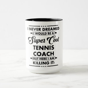 Grappige Beroep/Professie Super Coole Coach Mok