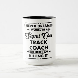 Grappige Beroep/Professie Super Coole Coach Mok