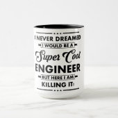 Grappige Beroep/Professie Super Coole Ingenieur Mok (Midden)