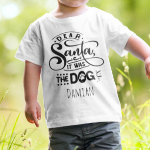 Grappige Beste Kerstman het was de Hond Persoonlij T-shirt
