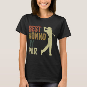 Grappige beste nonno by par kleding golf vader's t-shirt