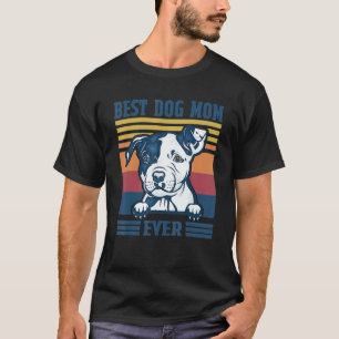 Grappige Beste Pit Bull Moeder Ooit Hond Moeder M T-shirt