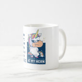 Grappige Beste Vriendin SLECHTE INVLOED Eenhoorn P Koffiemok (Voorkant rechts)