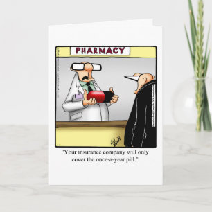Grappige beterschap humor wenskaart kaart