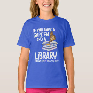 Grappige Bibliothecaris en Nerd Gardener Geek Swag T-shirt