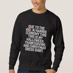 Grappige Biden Harris Economie Kerstmis Trui