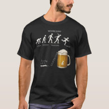 Grappige Bier Evolutie Werkweek Drink Humor