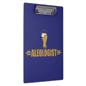 Grappige bierdrinker klembord (Rechts)