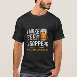 Grappige bierquote t-shirt