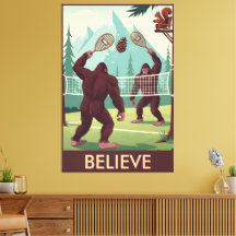 Grappige Bigfoot geloven