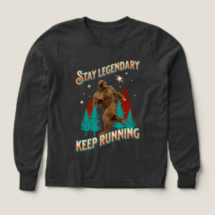 Grappige Bigfoot Hardloop Motivatie