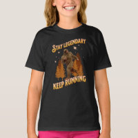 Grappige Bigfoot Hardloop Motivatie