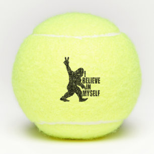 Grappige Bigfoot - Ik geloof in mezelf Tennisballen