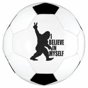 Grappige Bigfoot - Ik geloof in mezelf Voetbal