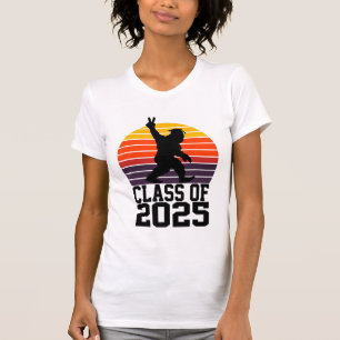 Grappige Bigfoot-klasse van 2025 - Afstuderen 2025 T-shirt