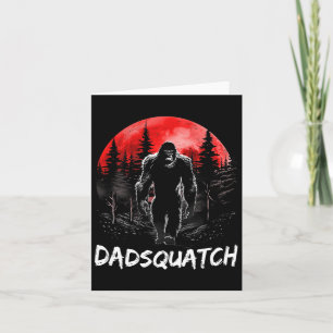 Grappige Bigfoot Pa Sasquatch Yeti Gift Vaders Day Kaart