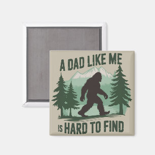 Grappige Bigfoot Vader Een Vader Als Mij Is Moeili Magneet