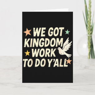 Grappige Bijbeltekst Christen We Hebben Koninkrijk Kaart